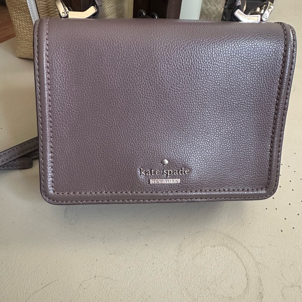 Kate Spade Taupe Leather Bag